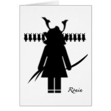 Ronin Greeting Cards