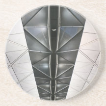 Roof at Hong Kong International Airport Beverage Coaster