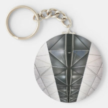 Roof at Hong Kong International Airport Keychains