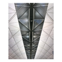 Roof at Hong Kong International Airport Photo Print