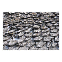 Roof texture photo print