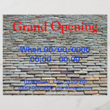 Roof Tiles Flyers