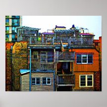 Roofdecks Poster
