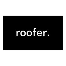 Roofer Business Card Templates