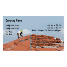 Roofing Business Cards