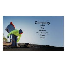 Roofing Company Business Cards