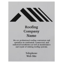 Roofing Company Business Flyer