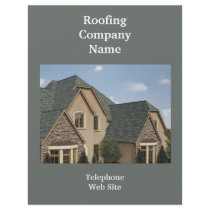 Roofing Company Business Flyer