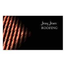 Roofing, photo business cards