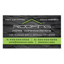 Roofing Professional Business Card