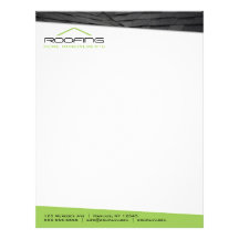 Roofing Professional Letterhead