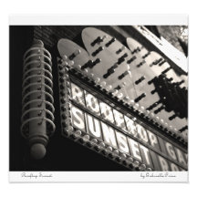 Rooftop Sunset - Neon Series Value Prints Photographic Print