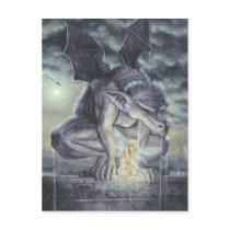 Rooftop Vigil Postcard