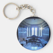 Room at Haddon Hall in Derbyshire Key Chains