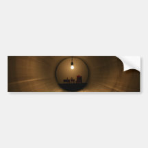Room in a tube bumper sticker