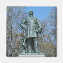 Roon Statue in Berlin Refrigerator Magnet