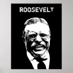 Roosevelt -- Black and White Print