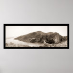 Roosevelt Dam Lake Photo 1913 Poster
