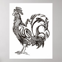 Rooster 1 posters