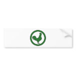 Rooster Cock Hen Chicken Silhouette Male Farm Egg bumper stickers