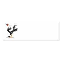 Rooster Cockerel Retro Business Card Templates