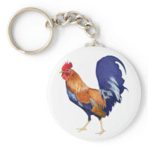 Rooster Keychain