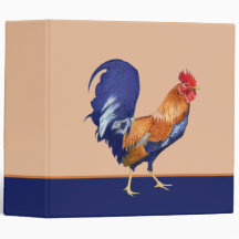 Rooster orange Binder