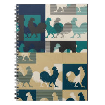 Rooster Vintage Notebook