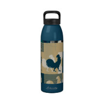 Rooster Vintage - Water Bottle