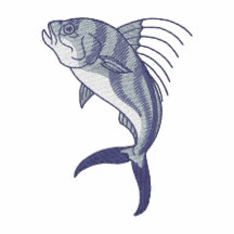 Roosterfish Embroidered Shirt