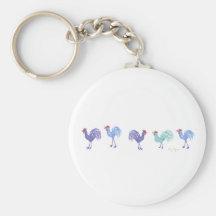 Roosters Keychain