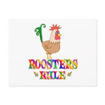 Roosters Rule Postcards