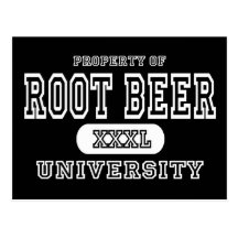 Root Beer Dark Postcards
