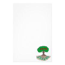 Root Of All Evil Customized Stationery