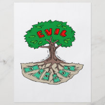 Root Of All Evil Personalized Flyer