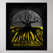 Roots Half Circle Posters
