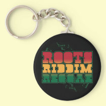 Roots Riddim Reggae keychains
