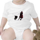 roping baby bodysuits