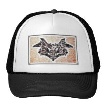 Rorschach Fractal 1 Mesh Hats