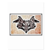 Rorschach Fractal 1 Postcard