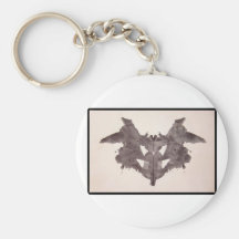 Rorschach Inkblot 1.0 Key Chains