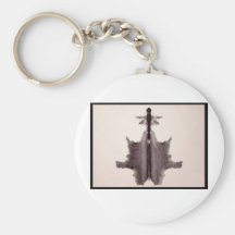 Rorschach Inkblot 6.0 Keychain