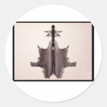 Rorschach Inkblot 6.0 Stickers