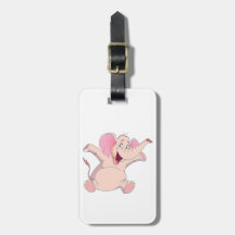 rosa Elefant pink elephant Kofferanhänger