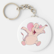rosa Elefant pink elephant Schlüsselband