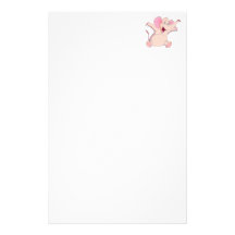 rosa Elefant pink elephant Individuelles Büropapier