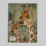 Rosa Giraffe Damask Dry Erase Board dry erase boards