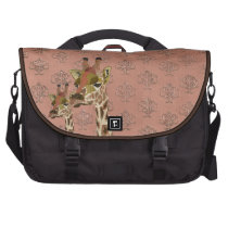 Rosa Giraffes Glitzy Bag commuterbag