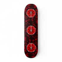 Rosary Dream Catcher Red Skate Board Decks