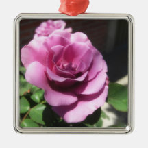 Rosas Moradas 1 Christmas Ornaments